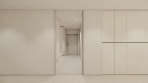 3D 설계 예시 · 현관